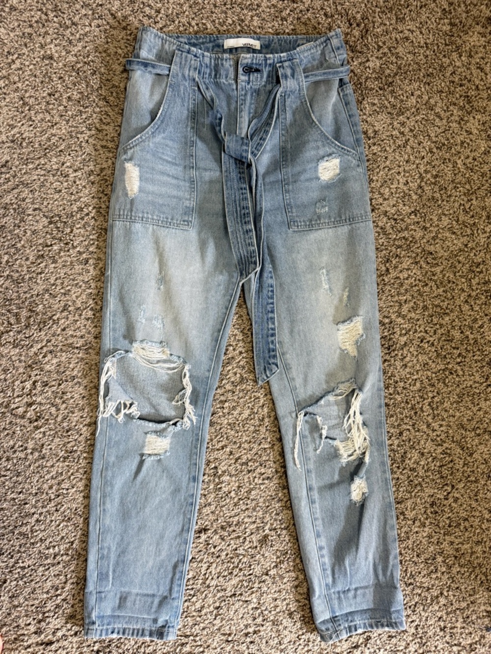 Vervet Paper Bag Denim| 25in waist | 28in inseam